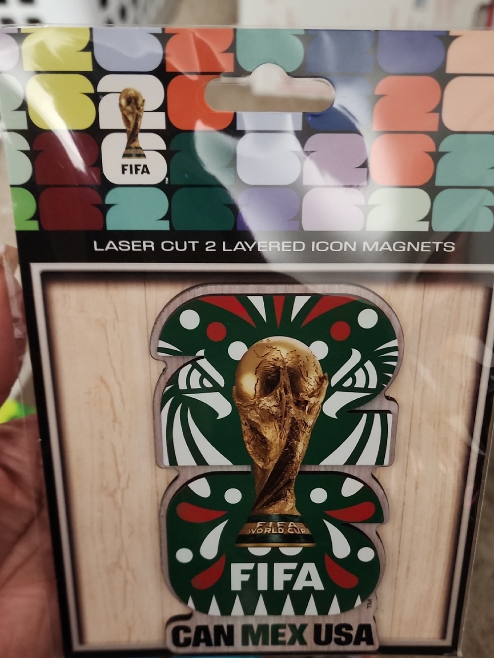FIFA World Cup  Layered Icon Magnet